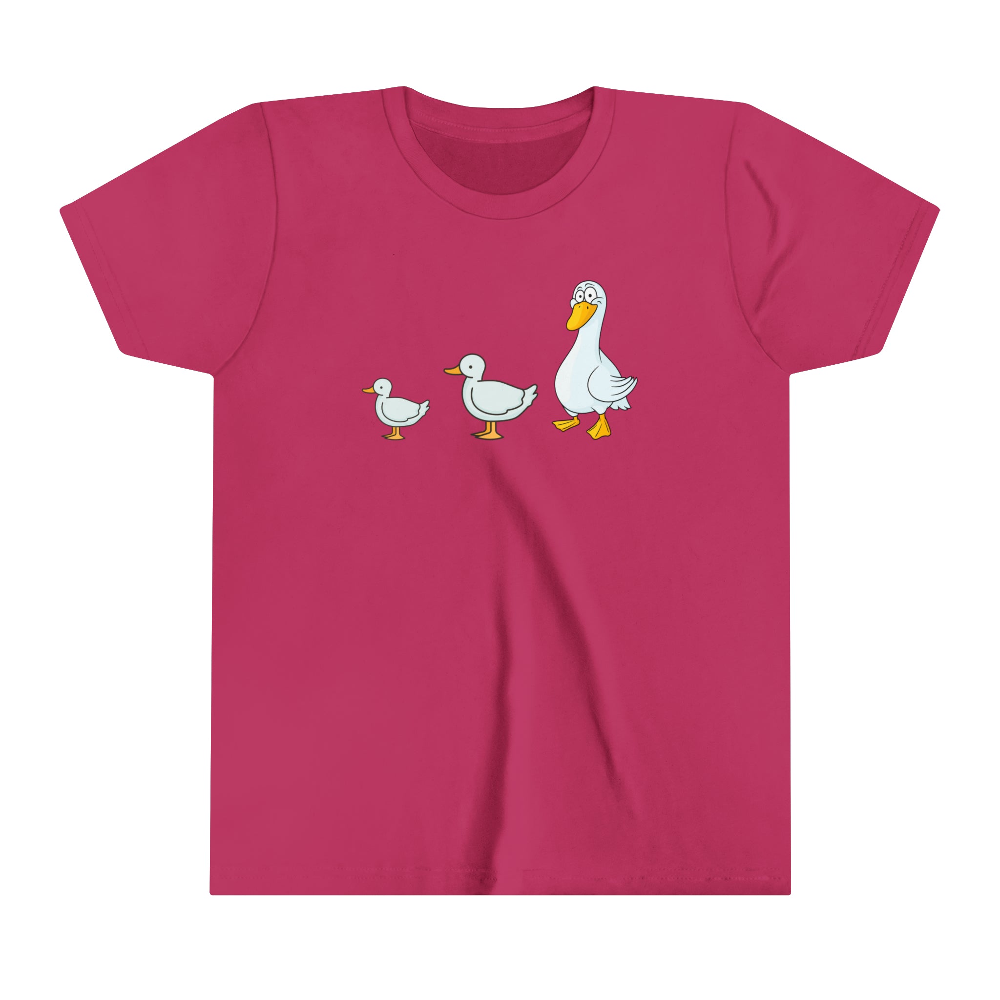 Youth Size Funny Duck Duck Goose Unisex Short Sleeve Tee
