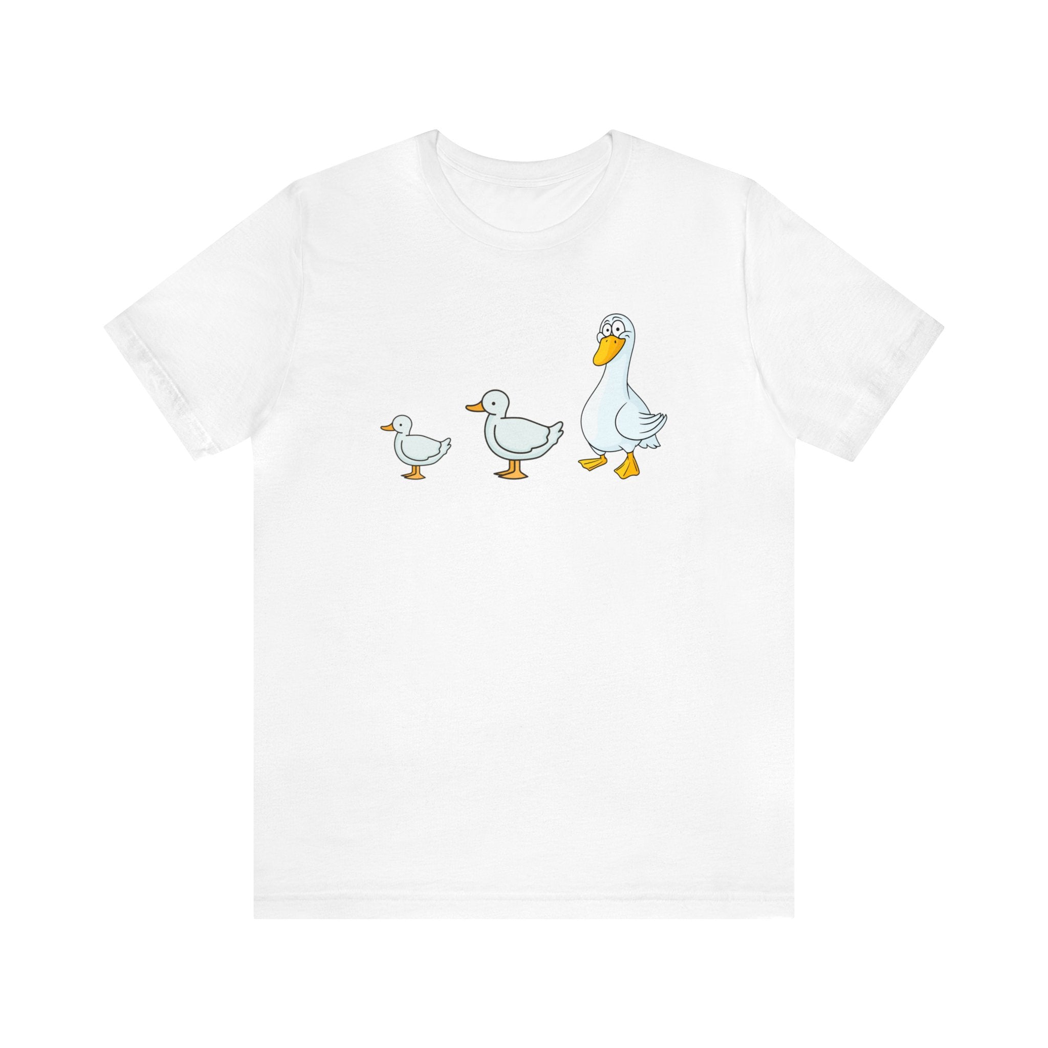 Funny Duck Duck Goose Unisex Short Sleeve Tee
