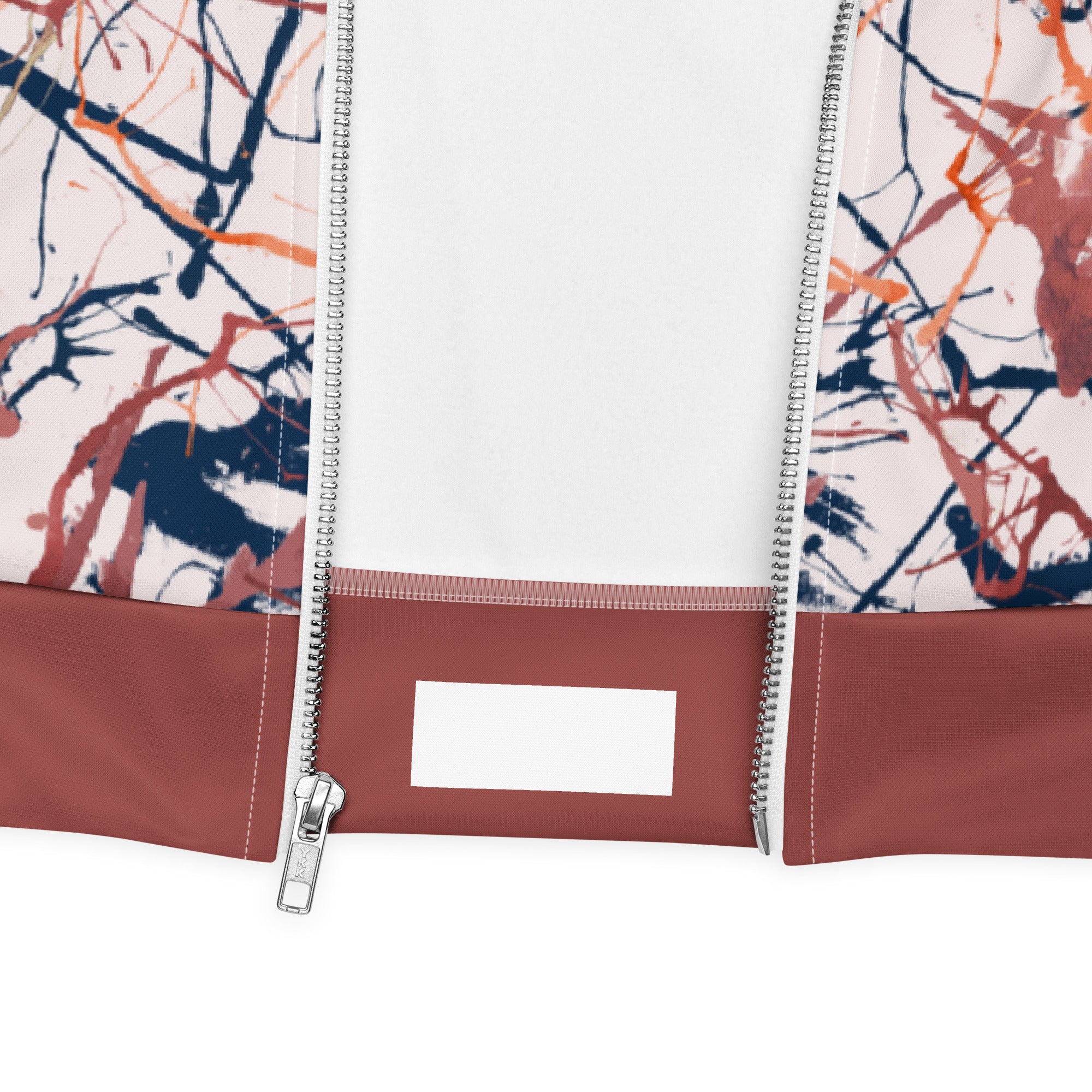 Retro Graffiti Painter's Splash Unisex Bomber Jacket Vintage Style zippered coat