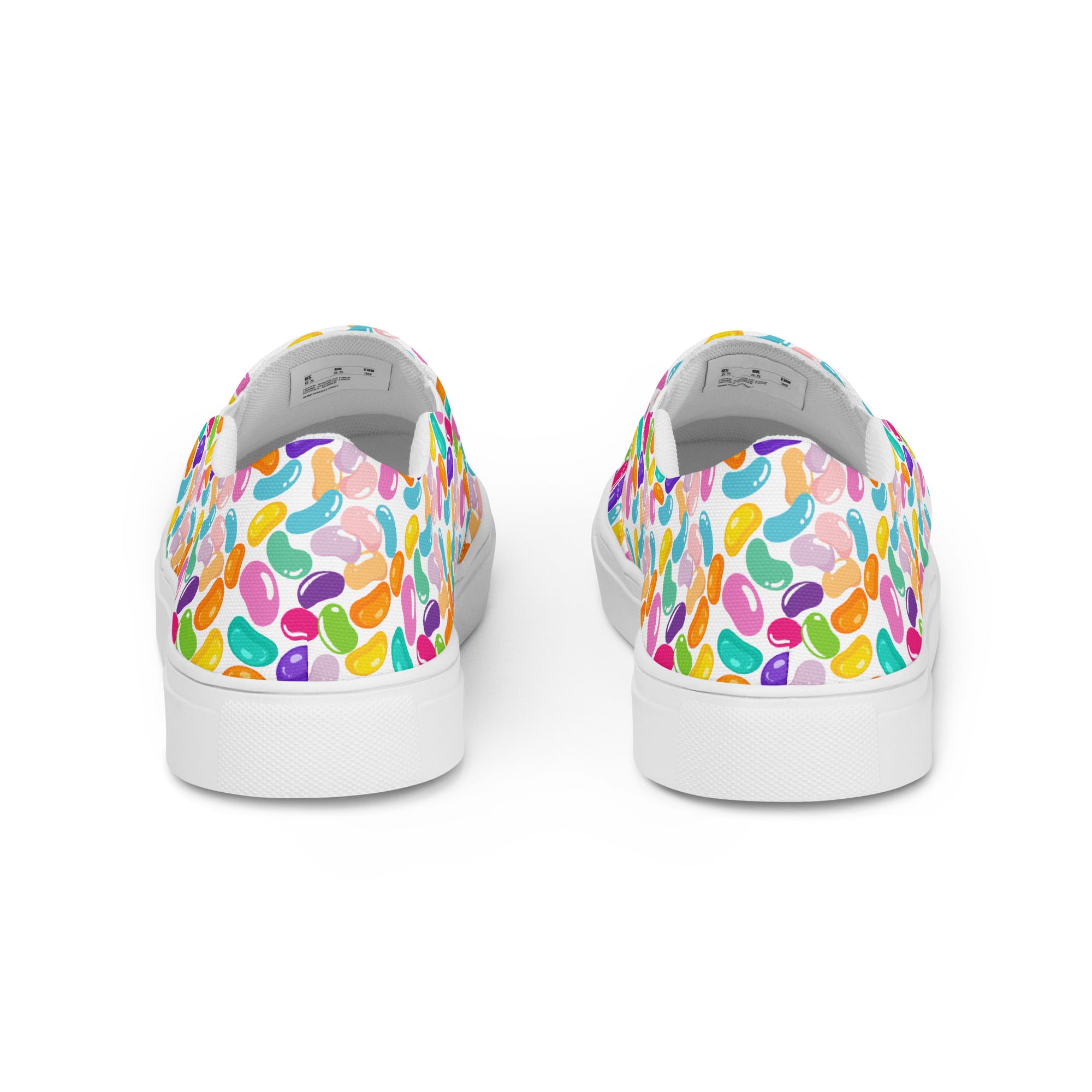 JellyBean All Over Print Men’s slip-on canvas shoes