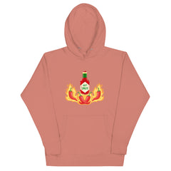 In the Fire Hot Sauce Chilis Unisex Hoodie gift for someone who loves hot sauce spicy chili food