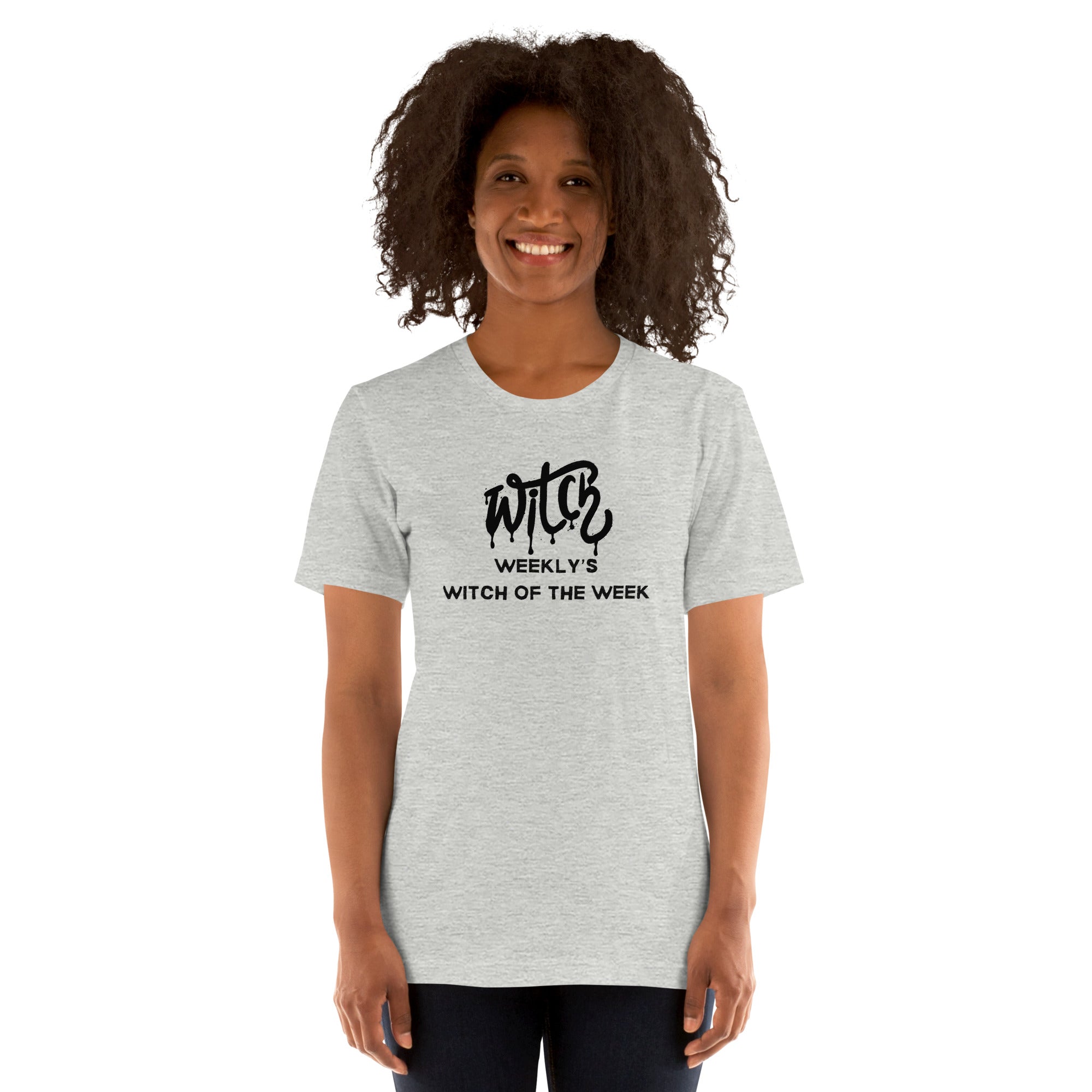 Witch Weekly's Witch of the Week Unisex  Short Sleeve Crew Neck t-shirt