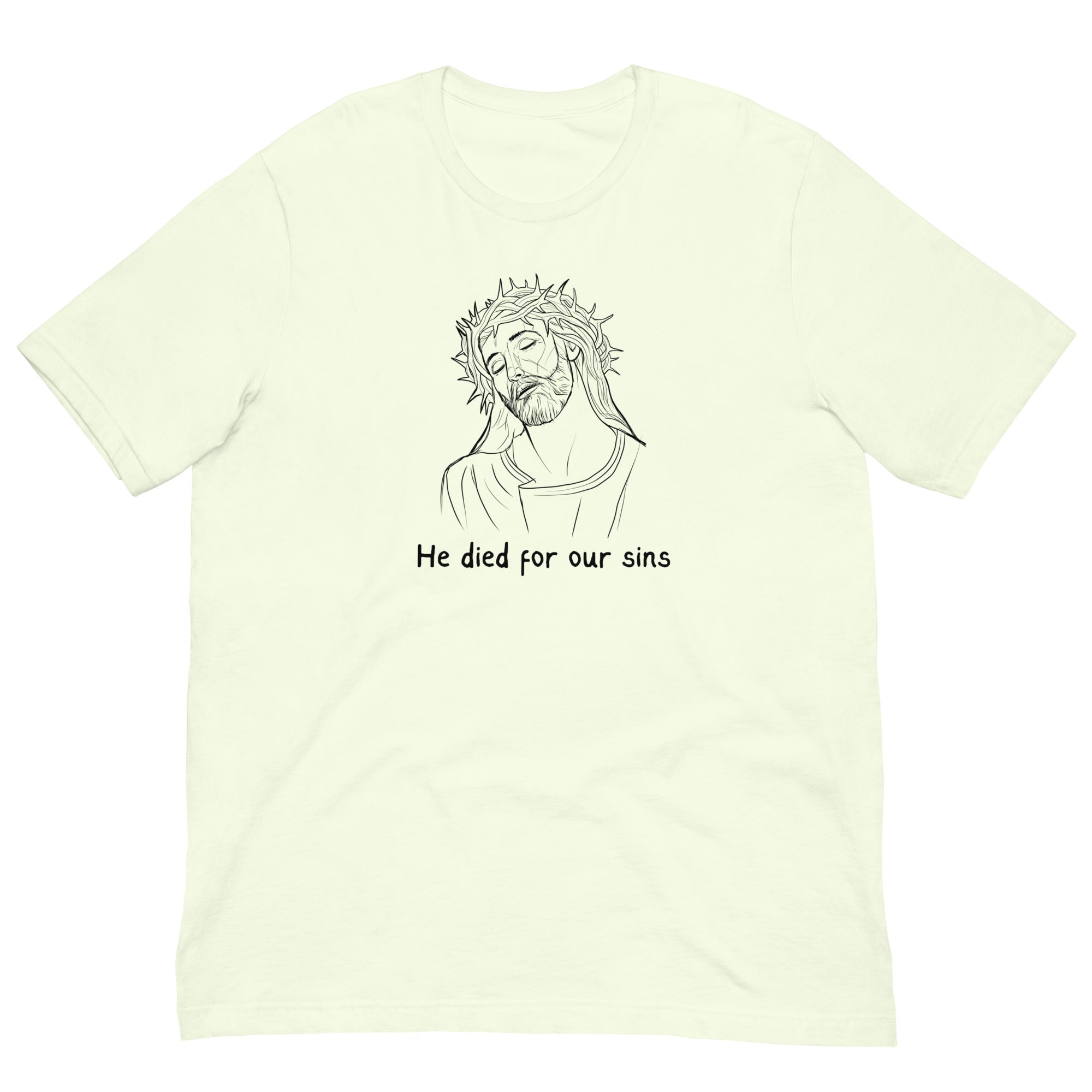 He died for our Sins Jesus Easter Unisex t-shirt gift for Easter