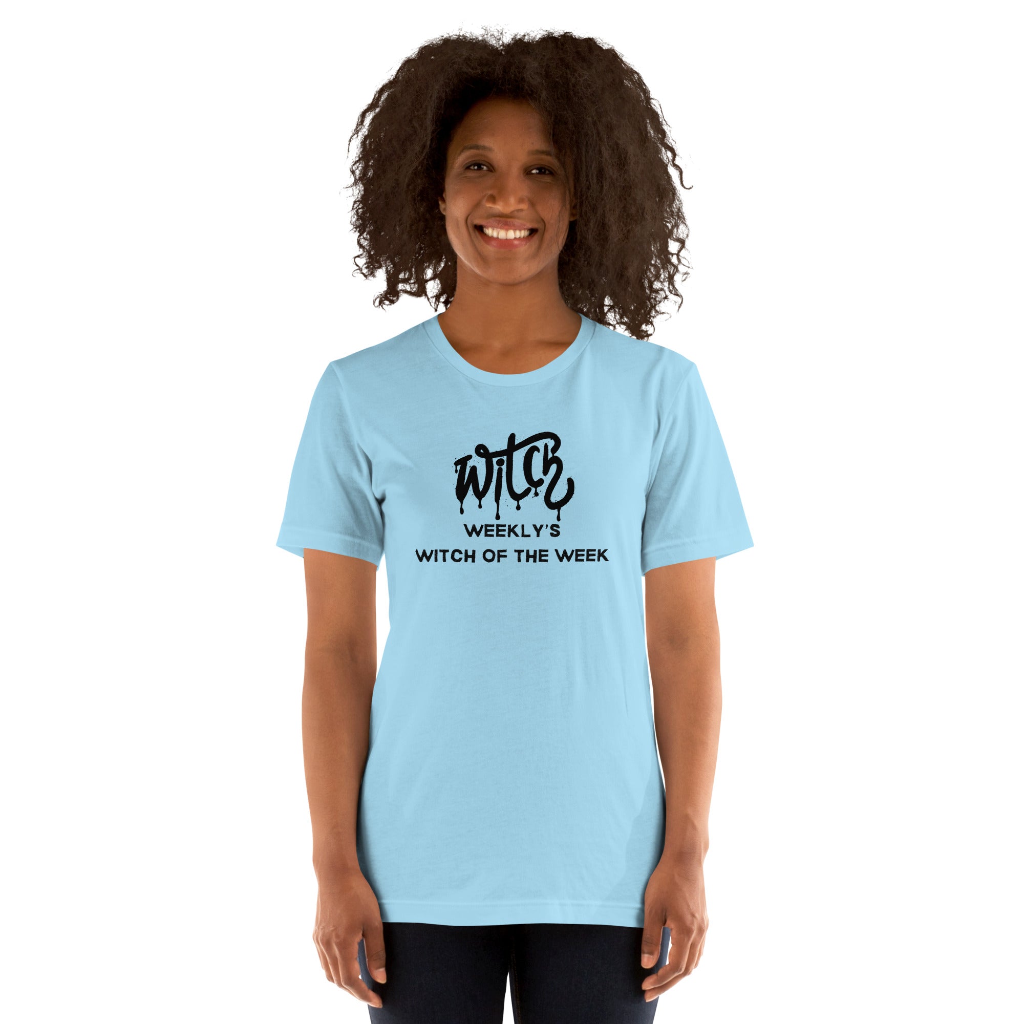 Witch Weekly's Witch of the Week Unisex  Short Sleeve Crew Neck t-shirt