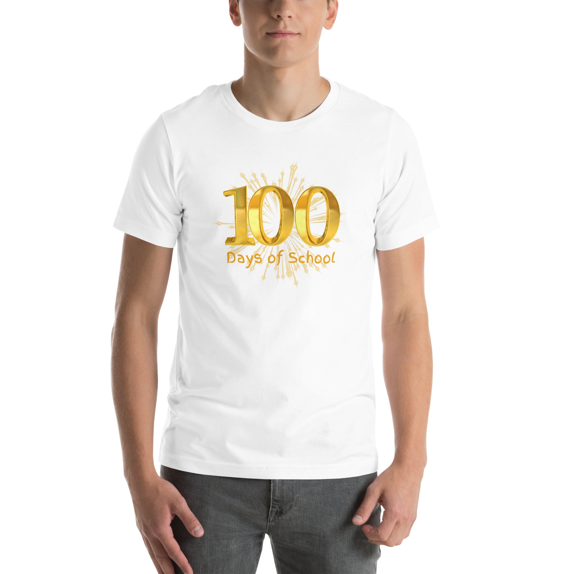 100 Days of School Unisex t-shirt gift for Teacher Teachers