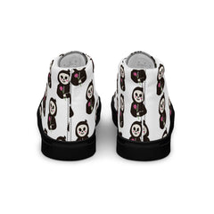 Halloween Ghost Face Women's High-Topped Shoes Sneakers