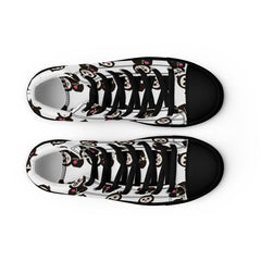 Halloween Ghost Face Women's High-Topped Shoes Sneakers