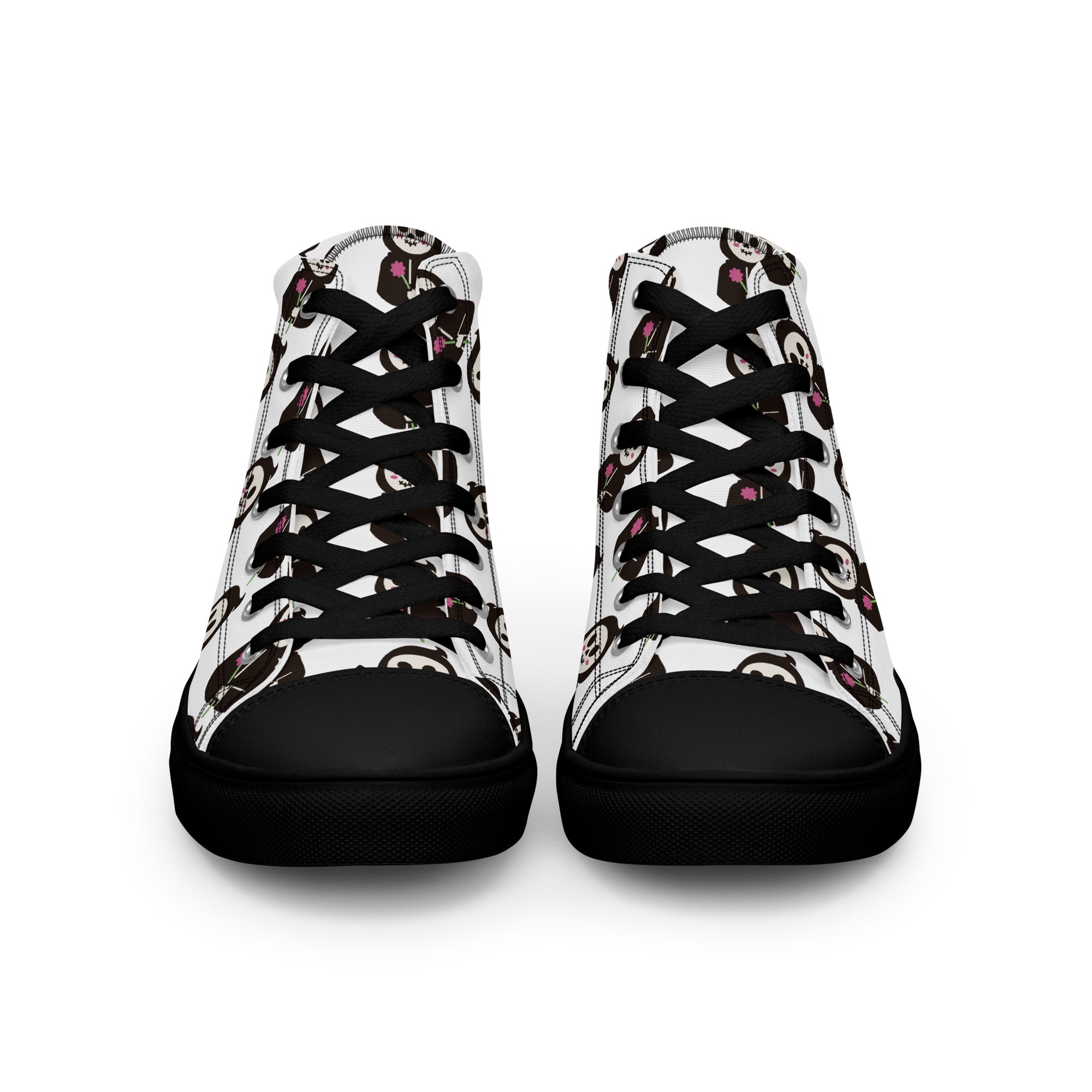 Halloween Ghost Face Women's High-Topped Shoes Sneakers