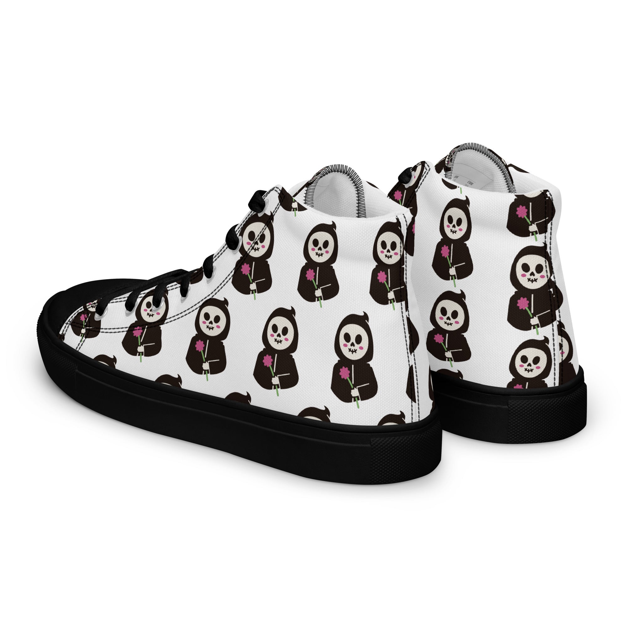 Halloween Ghost Face Women's High-Topped Shoes Sneakers