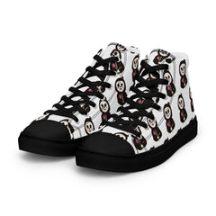 Halloween Ghost Face Women's High-Topped Shoes Sneakers
