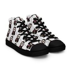 Halloween Ghost Face Women's High-Topped Shoes Sneakers