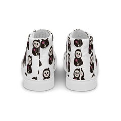 Halloween Ghost Face Women's High-Topped Shoes Sneakers
