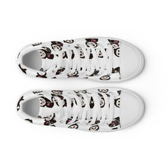 Halloween Ghost Face Women's High-Topped Shoes Sneakers