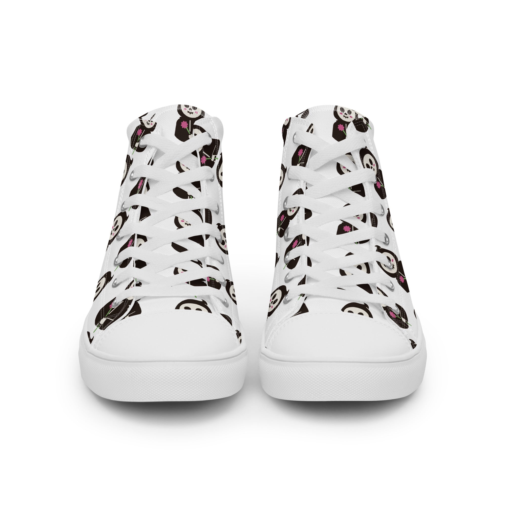 Halloween Ghost Face Women's High-Topped Shoes Sneakers