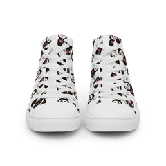 Halloween Ghost Face Women's High-Topped Shoes Sneakers