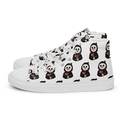 Halloween Ghost Face Women's High-Topped Shoes Sneakers