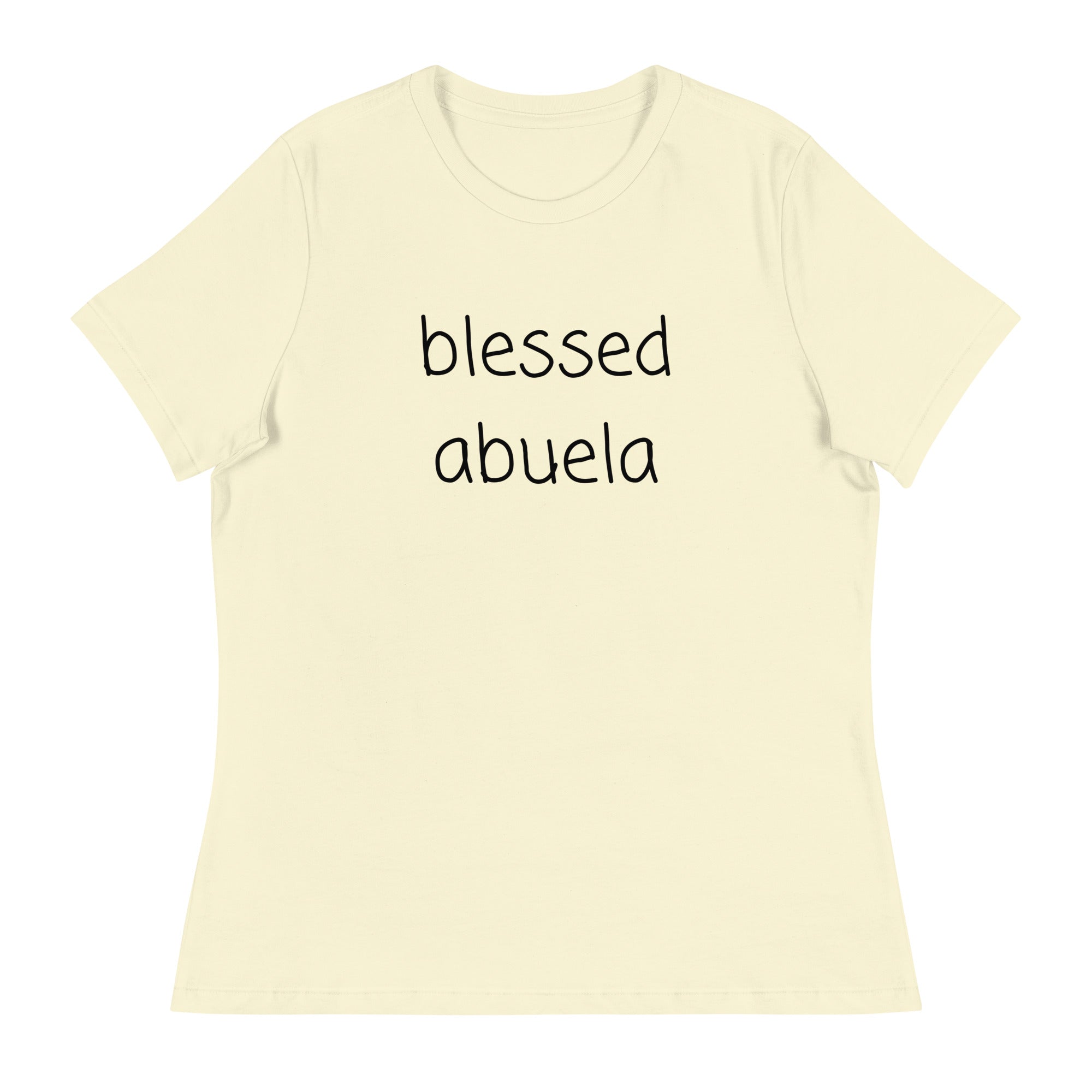 Blessed Abuela Women's Relaxed T-Shirt gift for abeula