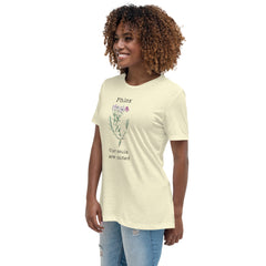 Victorian Flower Language Phlox Our Souls are United Women's Relaxed T-Shirt