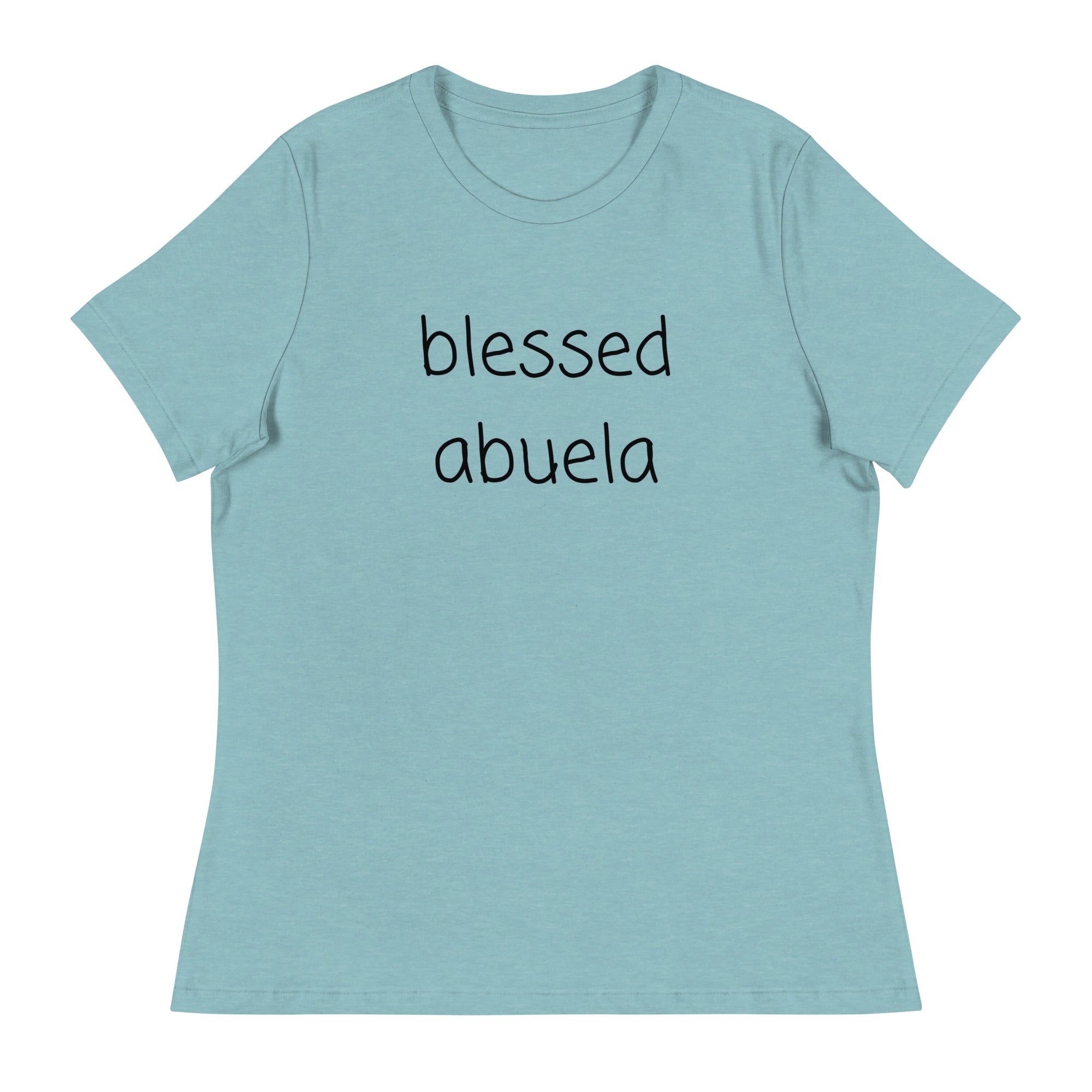 Blessed Abuela Women's Relaxed T-Shirt gift for abeula