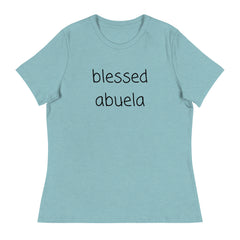 Blessed Abuela Women's Relaxed T-Shirt gift for abeula