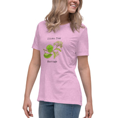 Victorian Flower Language Linden Tree Marriage Women's Relaxed T-Shirt