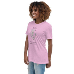Victorian Flower Language Phlox Our Souls are United Women's Relaxed T-Shirt