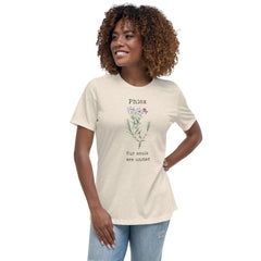Victorian Flower Language Phlox Our Souls are United Women's Relaxed T-Shirt