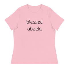 Blessed Abuela Women's Relaxed T-Shirt gift for abeula