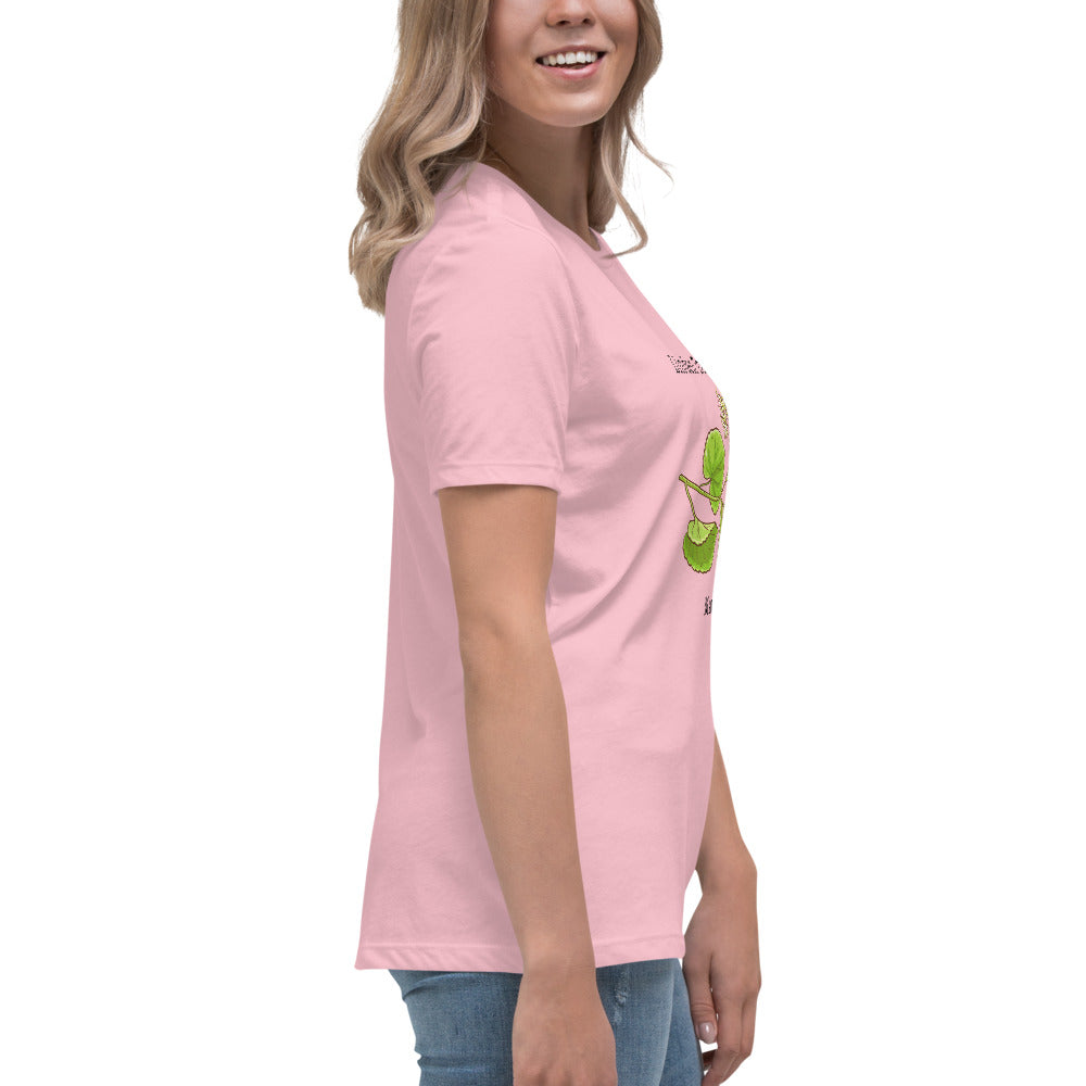 Victorian Flower Language Linden Tree Marriage Women's Relaxed T-Shirt