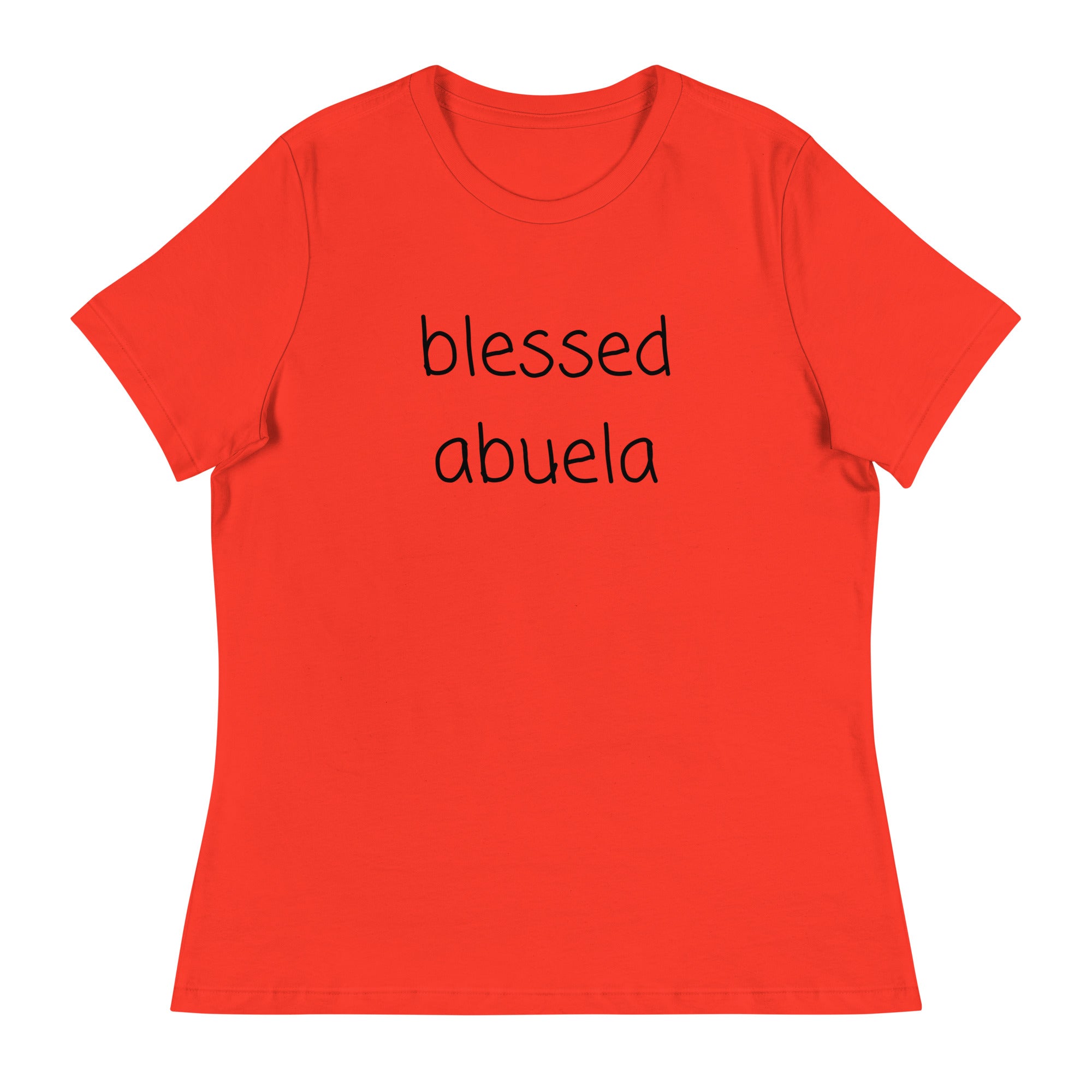 Blessed Abuela Women's Relaxed T-Shirt gift for abeula