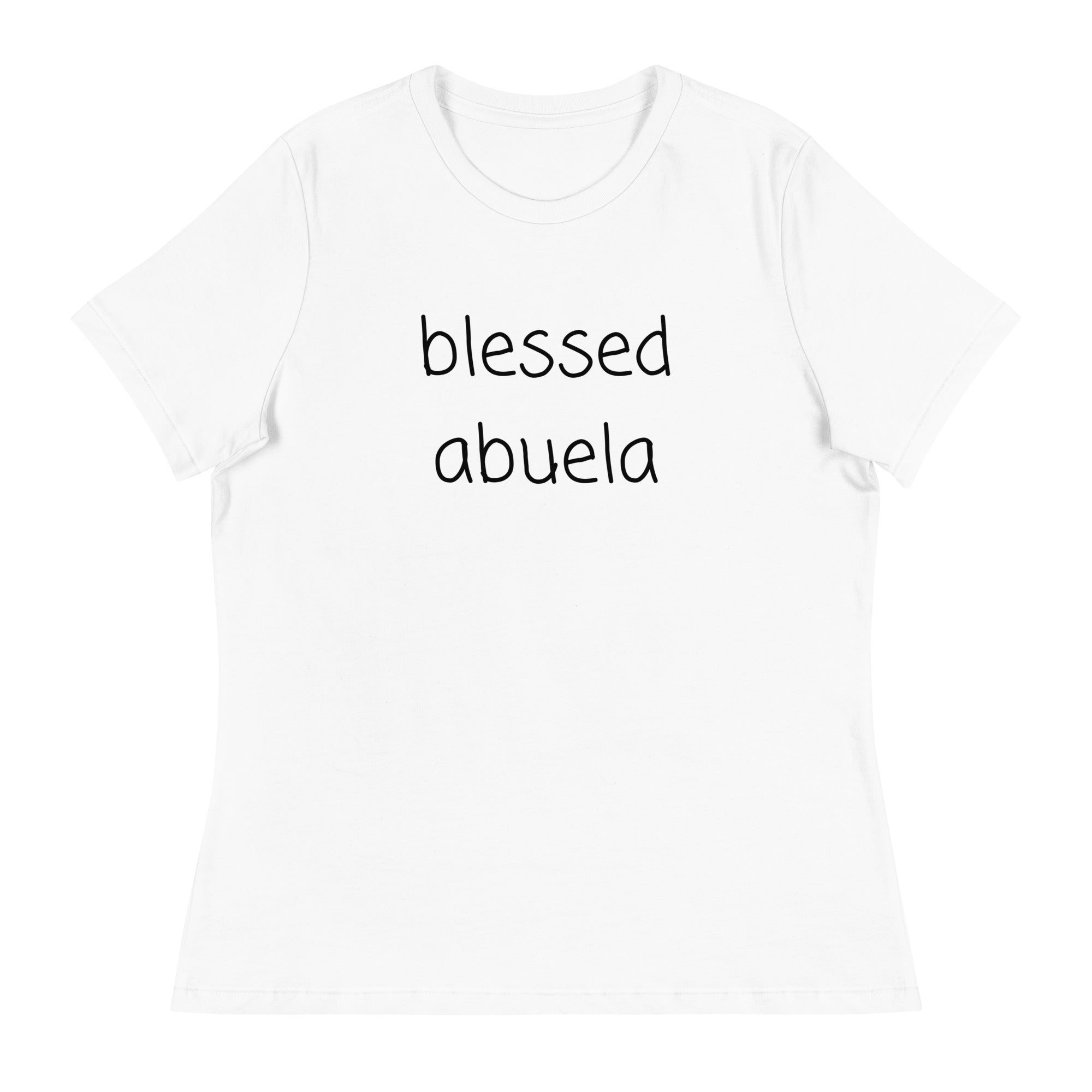 Blessed Abuela Women's Relaxed T-Shirt gift for abeula