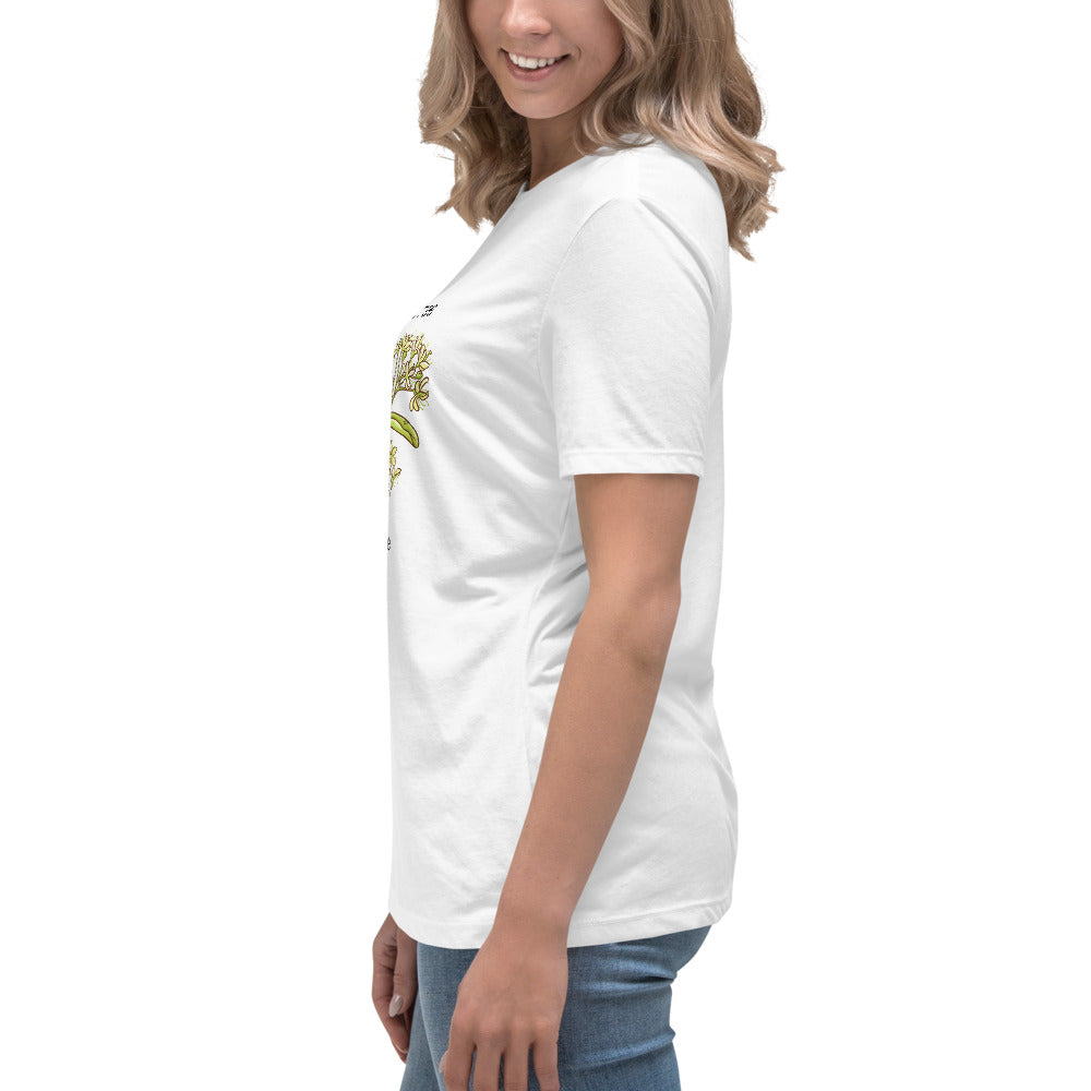 Victorian Flower Language Linden Tree Marriage Women's Relaxed T-Shirt