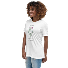 Victorian Flower Language Phlox Our Souls are United Women's Relaxed T-Shirt