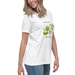 Victorian Flower Language Linden Tree Marriage Women's Relaxed T-Shirt