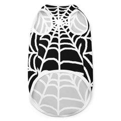 Spider Web Halloween Mesh Pet Tank Top Vest