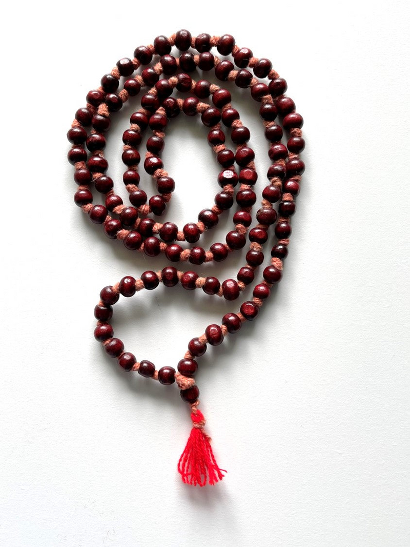 Rosewood Mala - 108 Prayer Beads | Spiritual Jewelry for Meditation & Mindfulness