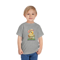 Easter Chick Out this Cuteness Unisex Jersey Toddler Short Sleeve Tee 2T-6T