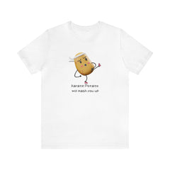 Karate Potato Funny Karate Unisex Jersey Short Sleeve Tee gift for Martial Arts