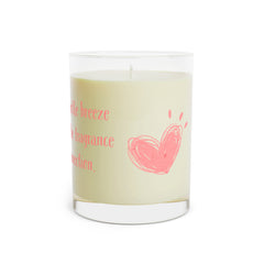 Love is the Scented Breeze Scented Candle - Full Glass, 11oz