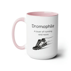 Dromophile Runner Two-Tone Coffee Mugs, 15oz