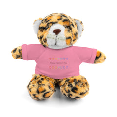 Happy Valentine's Day Stuffed Animals with Tee for 3+ years age