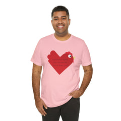 Chicken Love Unisex Jersey Short Sleeve Tee T-Shirt