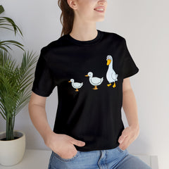 Funny Duck Duck Goose Unisex Short Sleeve Tee