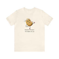 Karate Potato Funny Karate Unisex Jersey Short Sleeve Tee gift for Martial Arts