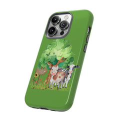 Farmers Cows in Field IPhone Tough Cases