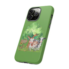 Farmers Cows in Field IPhone Tough Cases