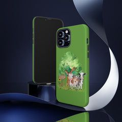 Farmers Cows in Field IPhone Tough Cases