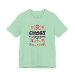 Personalized Custom Chaos Coordinator Unisex Jersey Short Sleeve Tee