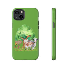 Farmers Cows in Field IPhone Tough Cases