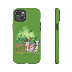 Farmers Cows in Field IPhone Tough Cases